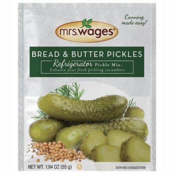 Mrs. Wages Pickle Mix Refrg Bread/Butter W625-DG425